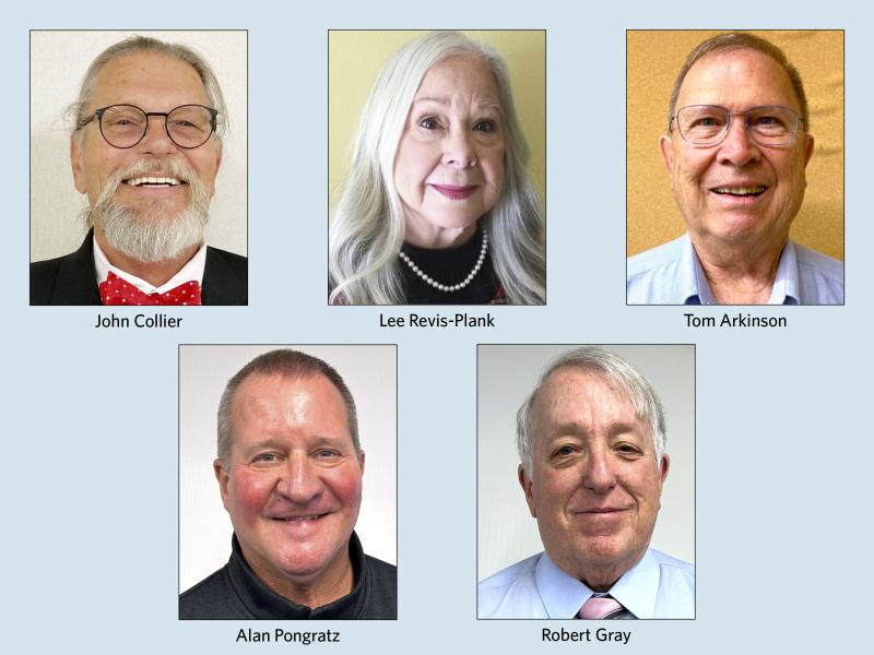 Milton voters will head to the polls Saturday, March 1, to choose the mayor and two town council members. Competing for the mayor’s office are incumbent John Collier and Vice Mayor Lee Revis-Plank. Three candidates for two council seats will be contested among incumbent Tom Arkinson, Alan Pongratz and Robert Gray. CHRIS FOSTER PHOTO
